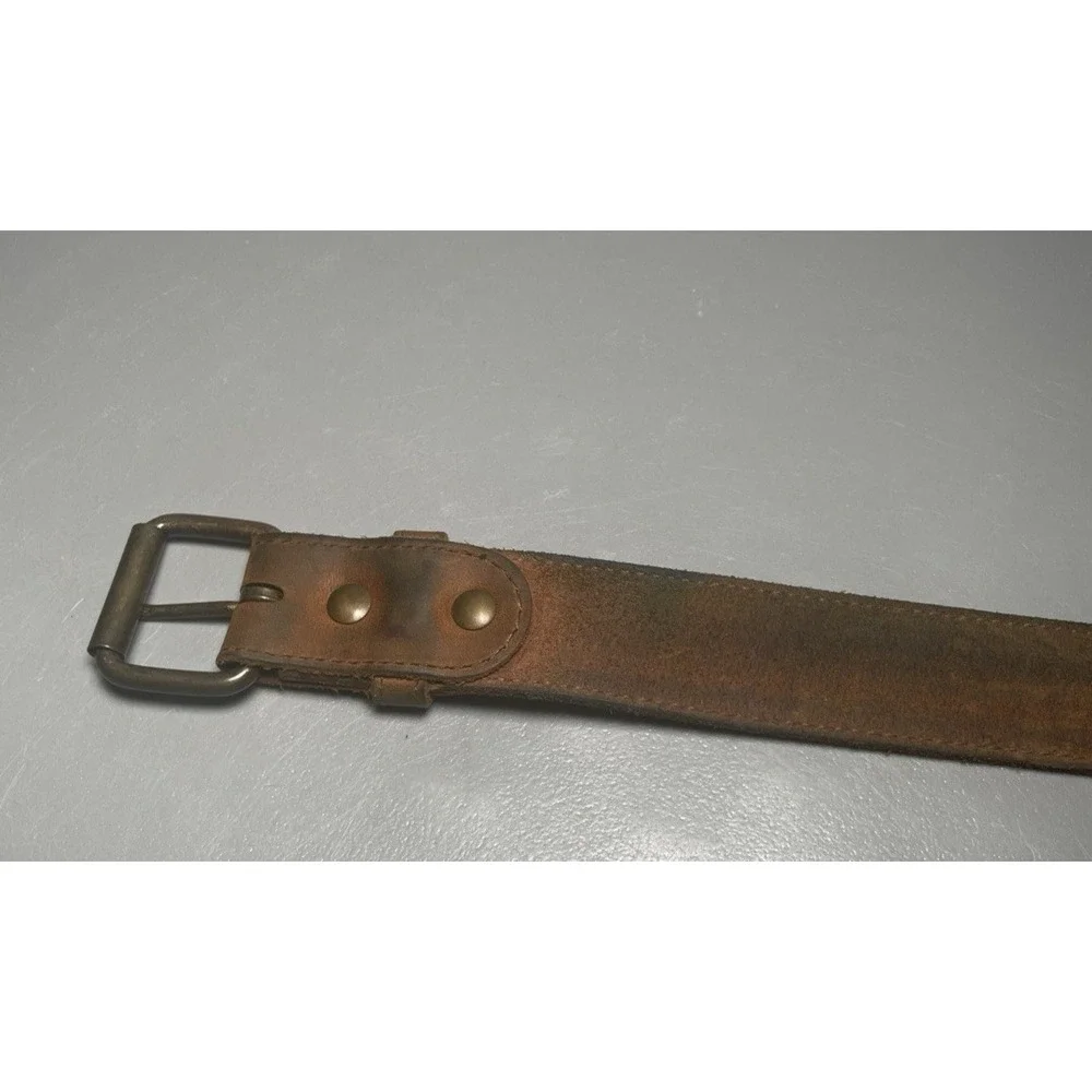 Men's‎ Brown Leather Belt Size 36